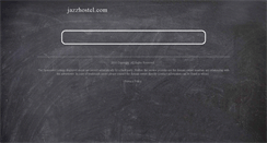 Desktop Screenshot of jazzhostel.com